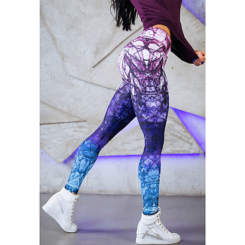

Women's Sexy Print Legging Special Design Print Purple S M L / Skinny
