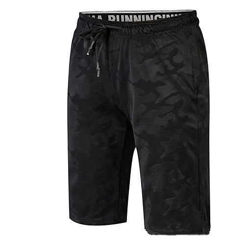 

Men's Hiking Shorts Waterproof Breathable Quick Dry Ventilation Summer Camo / Camouflage Bottoms for Camping / Hiking Hunting Fishing Black Army Green Grey M L XL XXL