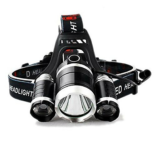 

conqueror super headlamp - waterproof & powerful (black)