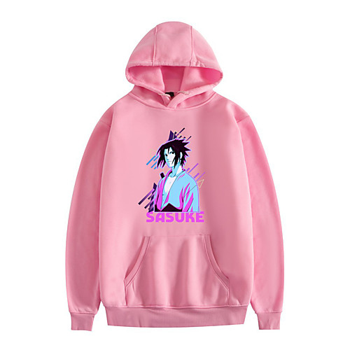 

Inspired by Naruto Uchiha Sasuke Uzumaki Naruto Cosplay Costume Hoodie Polyester / Cotton Blend Letter Printing Hoodie For Women's / Men's