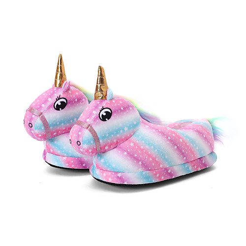 

Adults' Kigurumi Pajamas Slippers Unicorn Flying Horse Onesie Pajamas Cotton Pink Cosplay For Men and Women Animal Sleepwear Cartoon Festival / Holiday Costumes / Shoes