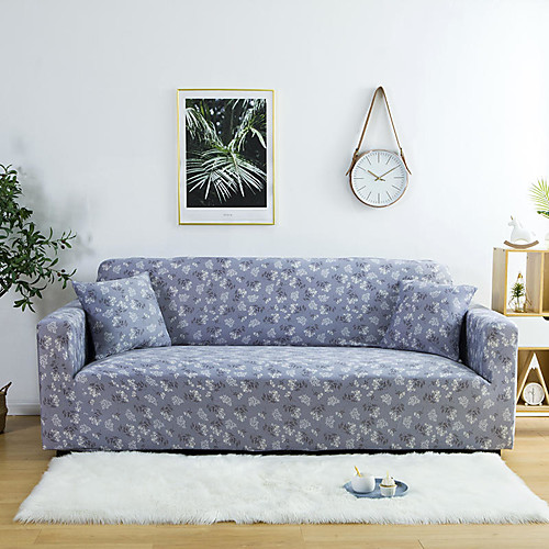 

Sofa Cover Romantic Yarn Dyed Polyester / Cotton Blend Slipcovers