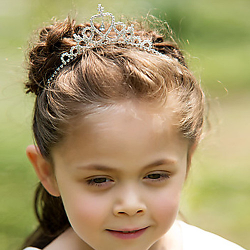 

Rhinestone / Alloy Headpiece with Rhinestone 1 Piece Wedding Headpiece