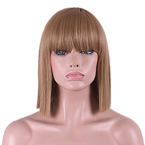

Synthetic Wig Hathaway Middle Part Wig Light Brown Natural Blond Straight Hair Holiday Wig Cosplay Wig Medium Long Hair Synthetic Hair 12 inch Women Synthetic Sexy Lady Hairstyle
