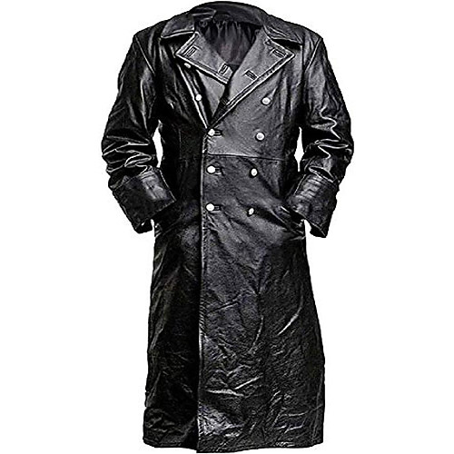 

german classic officer ww2 military trench coat