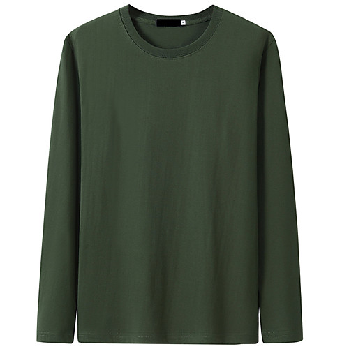 

men's mid weight wicking crew neck top, forest grove, large