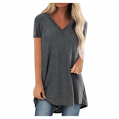 

ladies tops and blouses short sleeve plus size sunflower printed t shirts womens casual short sleeve tees summer loose blouse tops