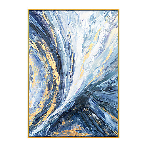 

100% Hand-Painted Contemporary Art Oil Painting On Canvas Modern Paintings Home Interior Decor Abstract Art Ocean Wave Painting Large Canvas Art(Rolled Canvas without Frame)