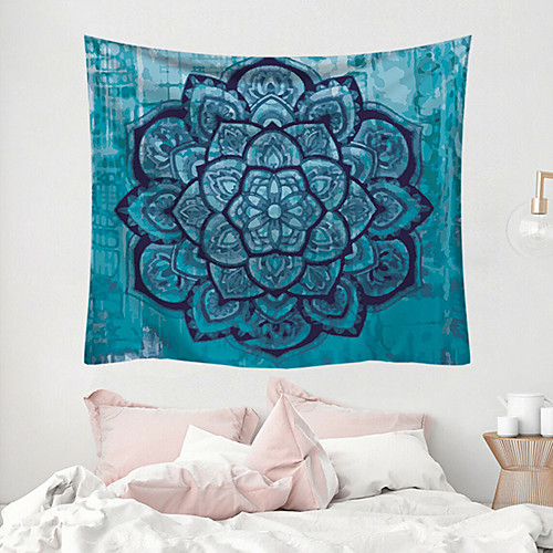

Mandala Bohemian Wall Tapestry Art Decor Blanket Curtain Picnic Tablecloth Hanging Home Bedroom Living Room Dorm Decoration Boho Hippie Polyester Fiber Mandala Psychedelic Floral Flower Lotus