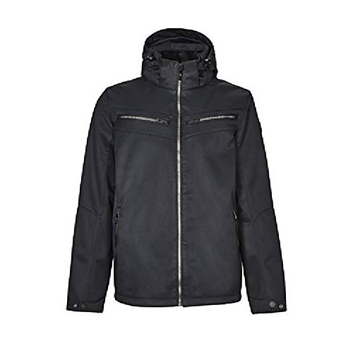 

men softshell jacket tamyr, color:black, size:2xl