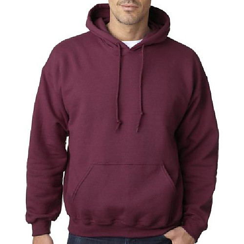 

big men's hooded pullover sweatshirt 5xl dark blue #443
