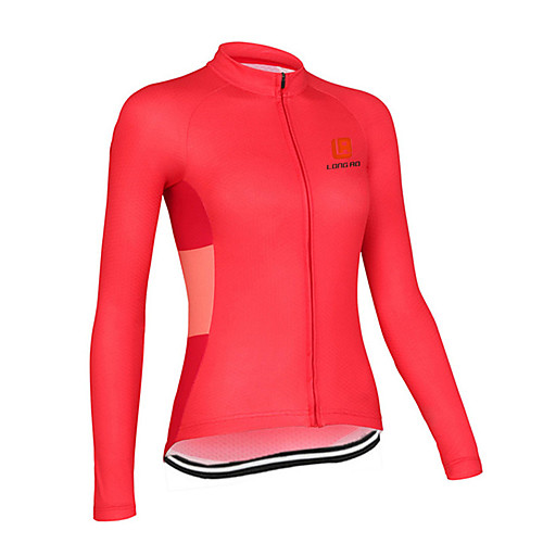 

Women's Long Sleeve Cycling Jersey Winter Polyester Red Royal Blue Patchwork Bike Jersey Top Mountain Bike MTB Road Bike Cycling Quick Dry Back Pocket Sports Clothing Apparel / Stretchy / Athleisure
