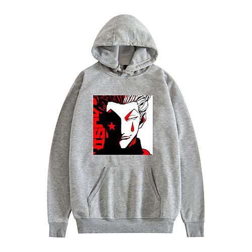 

Inspired by Hunter X Hunter Hisoka Cosplay Costume Hoodie Polyester / Cotton Blend Graphic Printing Hoodie For Women's / Men's