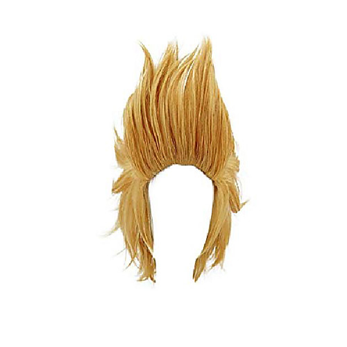 

women's young present mic hizashi yamada yellow cosplay wig for halloween (yellow)