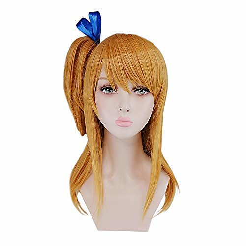 

fairy tail cosplay wig natsu erza lucy levy juvia wendy mirajane halloween costume wig