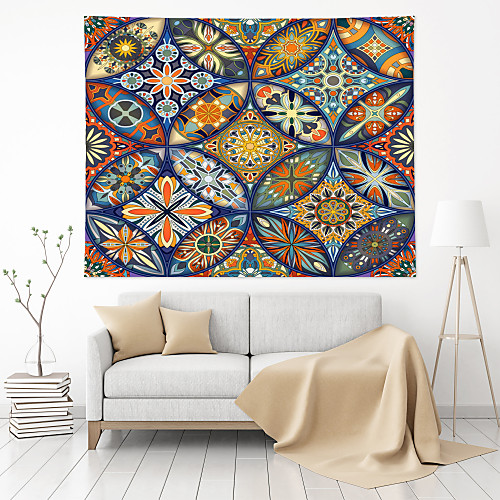 

Mandala Bohemian Wall Tapestry Art Decor Blanket Curtain Hanging Home Bedroom Living Room Decoration Boho Hippie Polyester Geometric