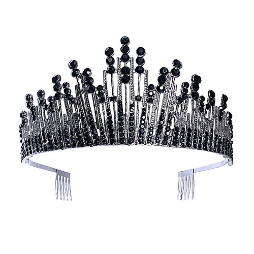 

Crystal / Alloy Tiaras with Crystal / Rhinestone 1 Piece Wedding / Special Occasion Headpiece