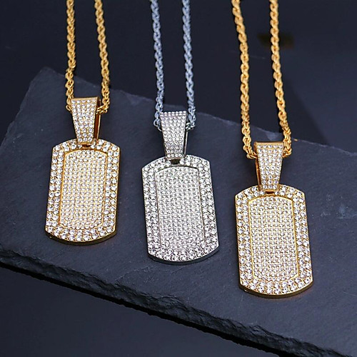 

Men's Boys' Long Necklace Long Friends European Alloy Gold Silver 75 cm Necklace Jewelry 1pc For Birthday Party Festival