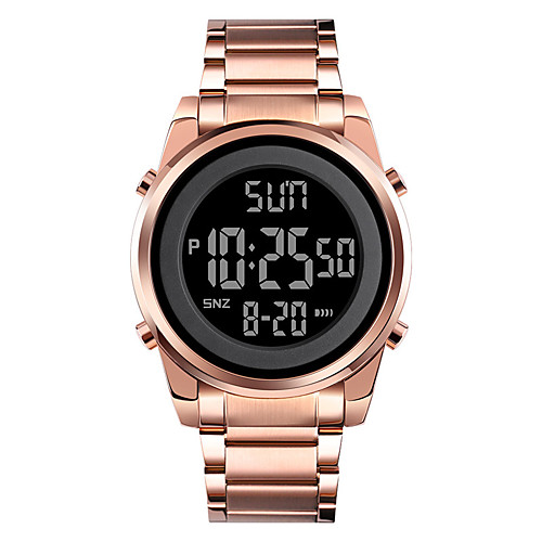 

SKMEI Men's Sport Watch Digital Digital Modern Style Stylish Outdoor Calendar / date / day Chronograph Alarm Clock / One Year / Stainless Steel