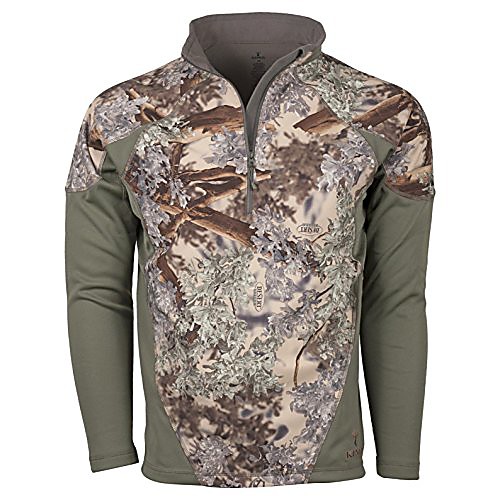 

xkg hightop 1/4 zip camo pullover, desert shadow, 3x-large