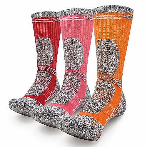

womens hiking socks lightweight moisture wicking padded thermal outdoor