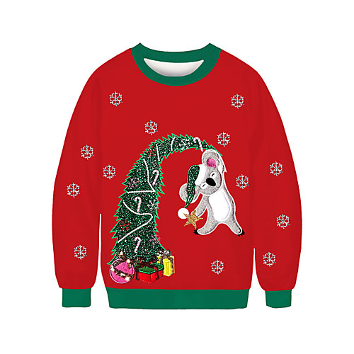

adult sweatshirt christmas is coming house stark ugly xmas gift (3xl, red)