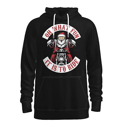 

Men's Pullover Hoodie Sweatshirt Graphic 3D Ugly Christmas Front Pocket Christmas Daily 3D Print 3D Print Christmas Hoodies Sweatshirts Black