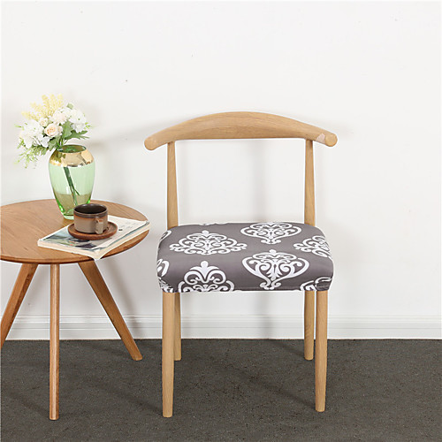 

Chair Cover Print / Geometric / Neutral Printed Polyester Slipcovers