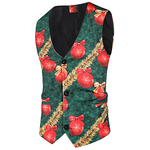 

Green Regular Fit Cotton Men's Suit - V Neck