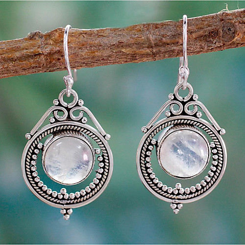 

Women's Drop Earrings Earrings Simple Vintage European Fashion Earrings Jewelry Silver For 1 Pair