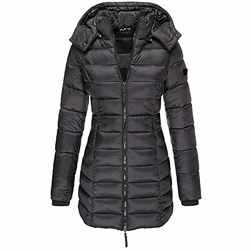 

Women's Solid Color Classic Coats Spring & Fall Down Long Daily Wear Long Sleeve Polyester Coat Tops Navy