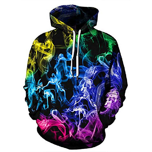 

unisex 3d print hoodie halloween style novelty hooded sweater long sleeve sweatshirt hooded jacket with pockets s-5xl (2xl)