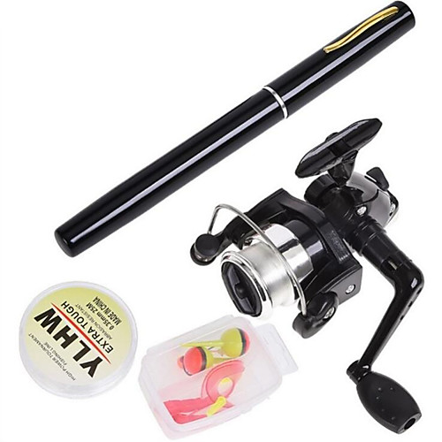

Fishing Rod and Reel Combo Pen Rod 160 cm Mini Portable Telescopic Heavy (H) Sea Fishing Ice Fishing Bass Fishing
