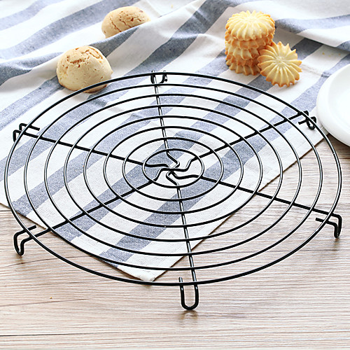 

Nonstick Cake Cooling Rack Round Cookies Biscuits Bread Tray 1Pc