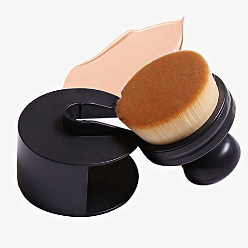 

makeup brushes foundation magic brush no trace foundation brush high density foundation brush round seal makeup brush makeup tools (brown)