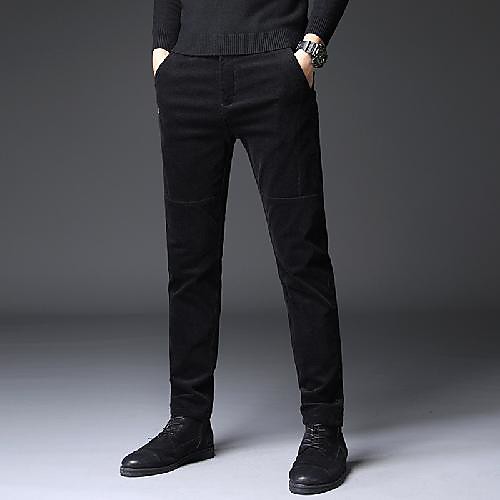 

Black / Green / Chocolate Solid Colored Standard Fit Spandex / Polyester Suit - Notch No Buttons