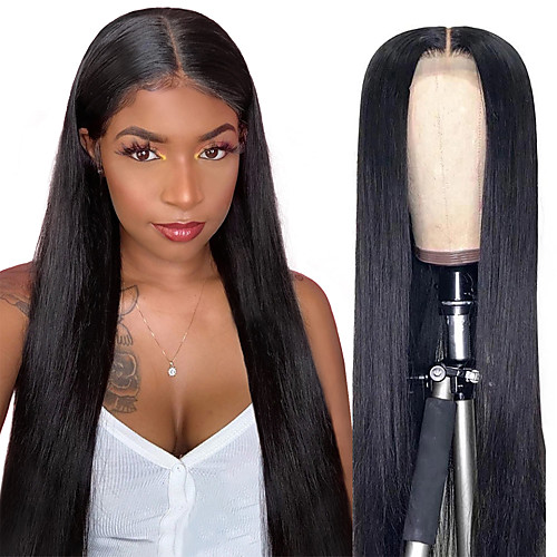 

Remy Human Hair Lace Front Wig style Brazilian Hair Natural Straight Natural Wig 150% Density New Arrival Women's Long Medium Length Very Long Human Hair Lace Wig ishow hair