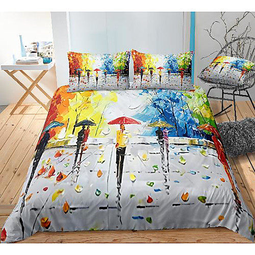 

abstract art 3-piece duvet cover set hotel bedding sets comforter cover with soft lightweight microfiber, include 1 duvet cover, 2 pillowcases for double/queen/king(1 pillowcase for twin/single)
