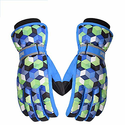 

waterproof thick warm ski gloves winter play snow men and women teenagers big children children youth (color: # 2, size: l)