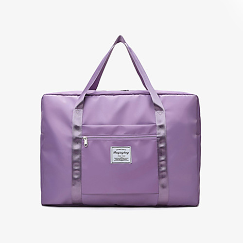 

Women's Waterproof Walking Sports Oxford Cloth Travel Bag Zipper Practice Outdoor Black Purple Light Purple Pink