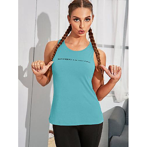 

Women's Sleeveless Running Tank Top Singlet Top Athletic Athleisure Spandex Breathable Soft Sweat Out Yoga Gym Workout Running Training Exercise Sportswear Yellow Army Green Blue Orange Gray Light