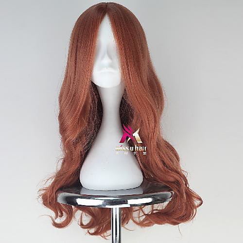 

Synthetic Wig TACHIKAWA MIMI Digital Monster / Digimons Curly Middle Part Wig Long Brown Synthetic Hair 22 inch Women's Comfy Fluffy Brown