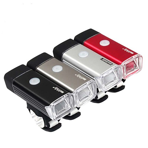 

super bright 4 mode germany's specification waterproof usb rechargeable night riding bicycle bike front light with buckle (dark gray)
