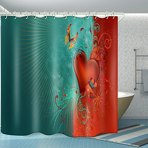 

Shower Curtains & Hooks Modern Polyester New Design