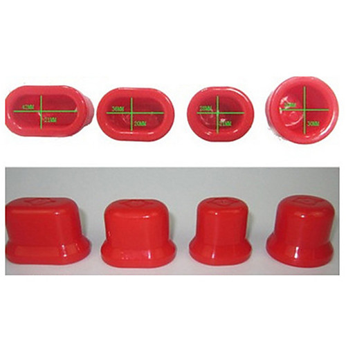 

10pcs Lip Enhancer Lips Beauty Tools Doodle Lips Beauty Makeup Tools Full Lips Lip Gloss Red