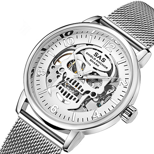 

Men's Dress Watch Analog Quartz Casual Hollow Engraving / One Year / Titanium Alloy
