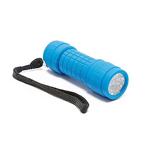 

9 led torch walking lighting head torches, blue, one size