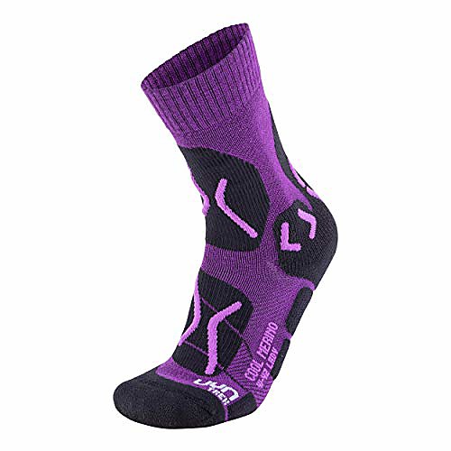 

women's cool merino lady's trekking socks, violet/lilac, 39/40