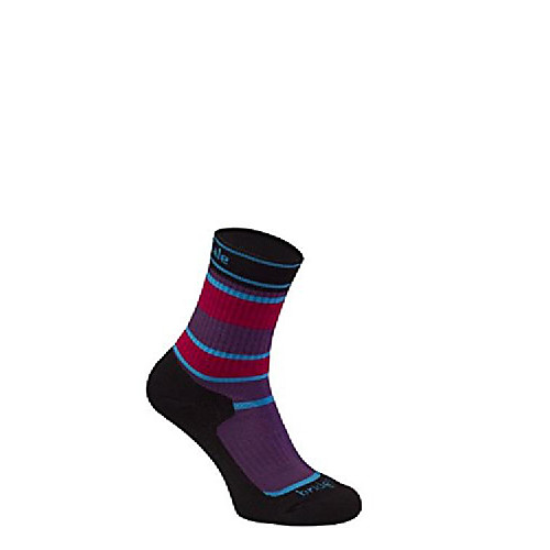 

children merino fusion hiker socks, violet, m