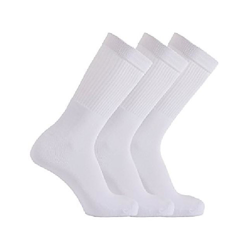 

children multisport crew socks (3 pieces), white, size 12.5–3